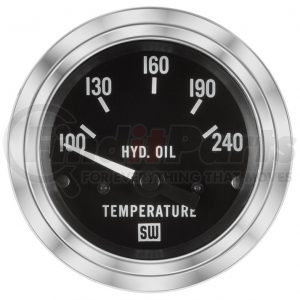 82345 by STEWART WARNER - Deluxe Hydraulic Oil Temp Gauge