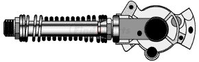 11430 by HALDEX - Gladhand Hose Coupler - Universal