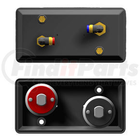 A30063438 by HALDEX - Air Brake Monitoring System - Cover, with Pressure Switches, 1/4" Tube PTC