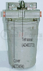 AE73494 by HALDEX - Air Brake Alcohol Evaporator - Bracket Cover only