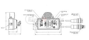 AL95694 by HALDEX - ABS Wheel Speed Sensor Tone Ring - Exciter Ring