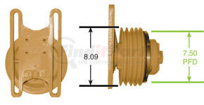 RF790028X by HALDEX - Fan Clutch