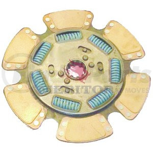 Meritor MAF-108925-25 Transmission Clutch Friction Plate Transmission Clutch Friction Plate, 15.50 in. Clutch Size, 2.00 in.
