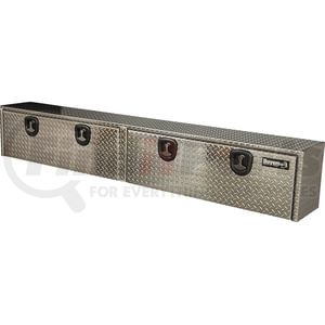 1701561 by BUYERS PRODUCTS - Truck Tool Box - Diamond Tread, Aluminum, Topsider, 16 x 13 x 96 in.