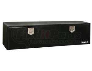 1702115 by BUYERS PRODUCTS - 18 x 18 x 60in. Black Steel Underbody Truck Box with Paddle Latch