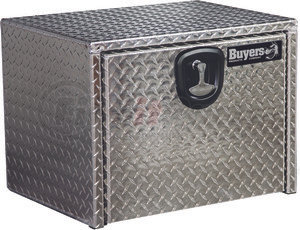 1705153 by BUYERS PRODUCTS - 14 x 12 x 30in. Diamond Tread Aluminum Underbody Truck Box