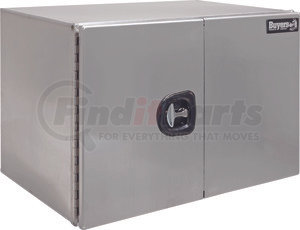 1705405 by BUYERS PRODUCTS - 18 x 18 x 36in. XD Smooth Aluminum Underbody Truck Box with Barn Door