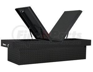 1720315 by BUYERS PRODUCTS - 18x27x71 Inch Black Diamond Tread Aluminum Gull Wing Truck Box - Lower Half 11x27x60