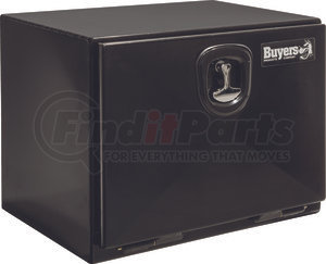 1742303 by BUYERS PRODUCTS - 18 x 18 x 30in. XD Black Steel Underbody Truck Box