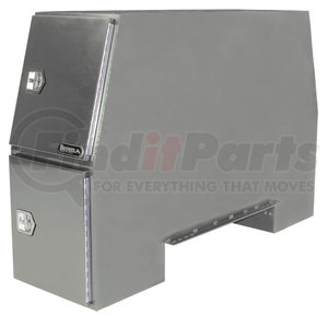 bp855524p by BUYERS PRODUCTS - 55X24X85in. Offset Floor Primed Steel Backpack Truck Box - 9.1in. Offset