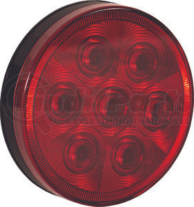 5624156 by BUYERS PRODUCTS - 4in. Red Round Stop/Turn/Tail Light with 7 LEDs - Light Only