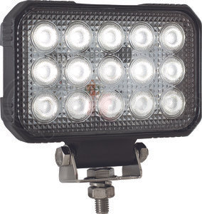 1492190 by BUYERS PRODUCTS - Ultra Bright 6in. Wide Rectangular LED Flood Light