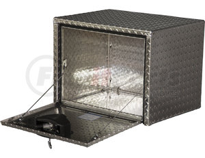 1705100 by BUYERS PRODUCTS - Truck Tool Box - Diamond Tread Aluminum Underbody, 18 x 18 x 24 in.