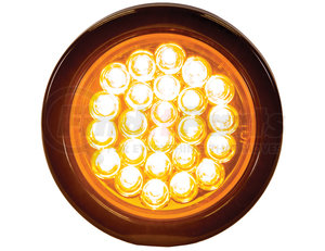 sl41ar by BUYERS PRODUCTS - 4in. Quad Flash Amber Round Recessed Strobe