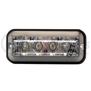 8891006 by BUYERS PRODUCTS - Strobe Light - Clear Raised 5inches LED