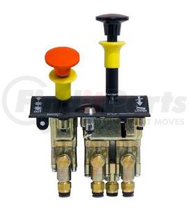 k80 by BUYERS PRODUCTS - Dual Lever Non-Feathering Non-Disengage Non-Return PTO/Pump Air Control Valve