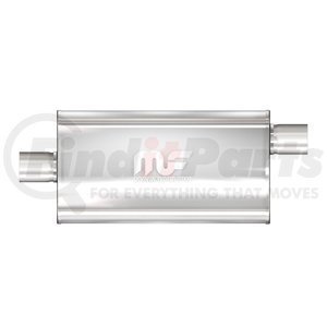 12909 by MAGNAFLOW EXHAUST PRODUCT - Straight-Through Performance Muffler; 3.5in. Offset/Center;  5x22x11 Body