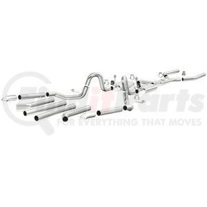 15894 by MAGNAFLOW EXHAUST PRODUCT - Street Series Stainless Crossmember-Back System