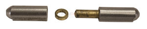 FBP060 by BUYERS PRODUCTS - Steel Weld-On Bullet Hinge with Brass Pin and Brass Bushing - 0.47 x 2.36 Inch