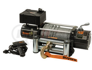 5571200 by BUYERS PRODUCTS - 12, 000 Pound Electric Winch - 4.9 Fpm - 294:1 Gear Ratio