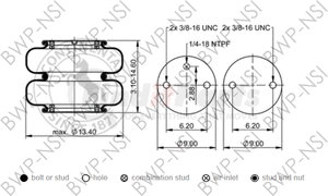 AS64533 by BWP-NSI - Continental Air Spring