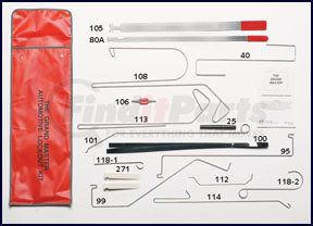 LTI Tools LT993 Brake Line//Brake Cylinder Fitting Re-Threading Kit