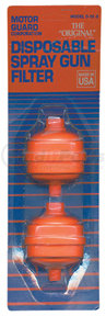 D122 by MOTOR GUARD - D-12 Disposable Spray Gun Filters, 2-Pack