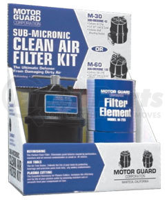 M45 by MOTOR GUARD - 1/4" Clean Air Filter Kit - M45
