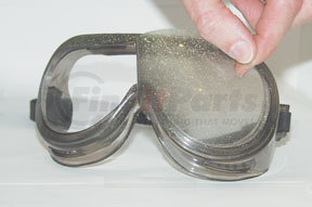 5111 by SAS SAFETY CORP - Peel-Off Lens Covers for Overspray Goggles