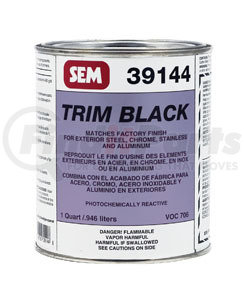 39144 by SEM PRODUCTS - Trim Black