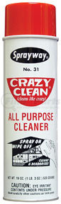 Sprayway 31 Multi-Purpose Cleaner Crazy Clean All Purpose Cleaner