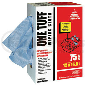 84075 by TRIMACO - One Tuff™ Wiping Cloths with DuPont™ Co-Brand, 12x16.5, 75 pack