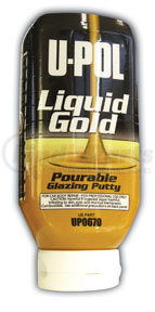 UP0670 by U-POL PRODUCTS - Liquid Gold, Pourable Glazing Putty, Gold, 21 oz