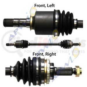 SB8302A by APW INTERNATIONAL - CV Half- Shaft