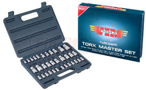 TMS34PF by VIM TOOLS - 34 Pc.Torx Master Set