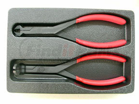 V2300 by VIM TOOLS - 2 Pc. Push Pin & Trim Clip Pliers Set