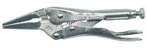6LN by IRWIN - The Original™ Long Nose Locking Pliers with Wire Cutter, 6"