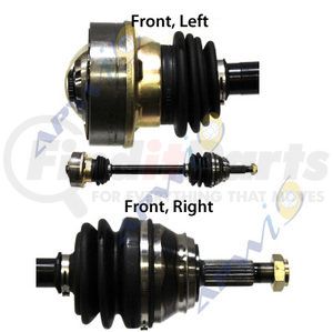VW8006 by APW INTERNATIONAL - CV Half- Shaft