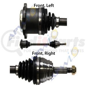 VW8016 by APW INTERNATIONAL - CV Half- Shaft