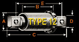 RB-268 by DAYTON PARTS - Leaf Spring Bushing - Rubber