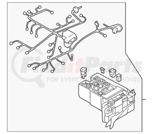 MR394002 by MITSUBISHI - Engine Harness