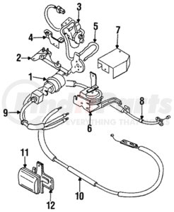 MS632199 by MITSUBISHI - Hose