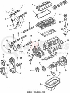 MD072119 by MITSUBISHI - Rocker Arms