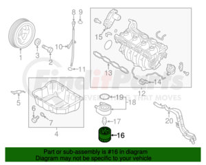 Kia 26300-35503 XXX OIL FILTER