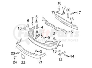 86623-1G000 by KIA - KIA 86623-1G000 -