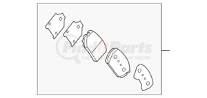 58101-2TA21 by KIA - XXX BRAKE PADS