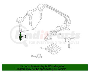 18817-11051 by KIA - XXX SPARK PLUG