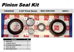 74020009 by AMERICAN AXLE - Differential Pinion Seal Kit