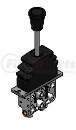D14-1221-99-01 by DEL HYDRAULICS - Feathering valve- straight handle