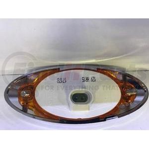 A06-36841-000 by FREIGHTLINER - Marker Light - LED, Amber, with Studs